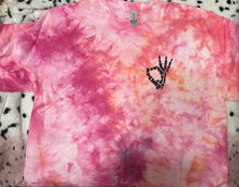 Load image into Gallery viewer, Skelly OK fingers pink tiedye
