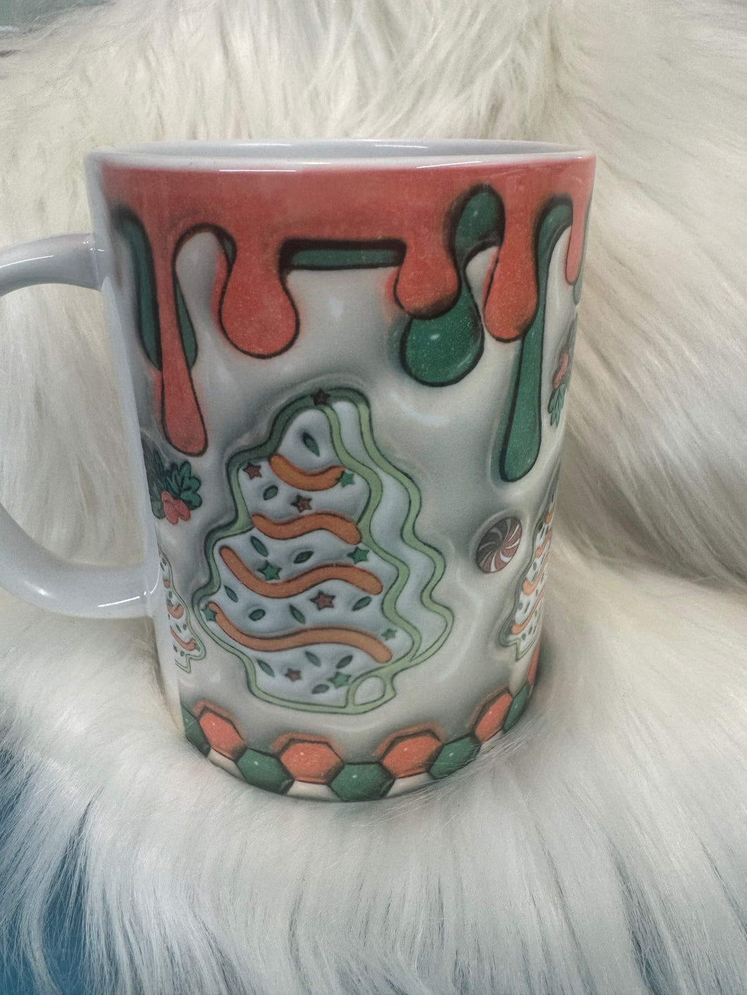 15oz Christmas Cake Mug