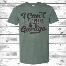 Load image into Gallery viewer, Plans in the Garage T-Shirt
