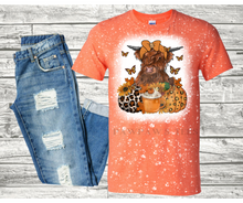 Load image into Gallery viewer, Highland Cow Pumpkin T-Shirt
