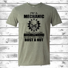 Load image into Gallery viewer, I&#39;m a Mechanic T-Shirt Plus Size
