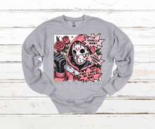 Load image into Gallery viewer, Horror Valentine&#39;s Sweatshirt
