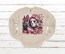 Load image into Gallery viewer, Horror Valentine&#39;s Sweatshirt
