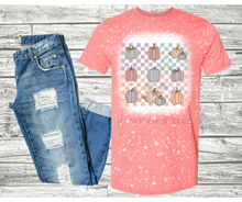 Load image into Gallery viewer, Checker Board Pumpkins T-Shirt
