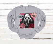 Load image into Gallery viewer, Horror Valentine&#39;s Sweatshirt
