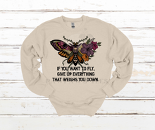 Load image into Gallery viewer, If You Want To Fly Sweatshirt
