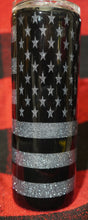 Load image into Gallery viewer, Glittered American Flag Cup
