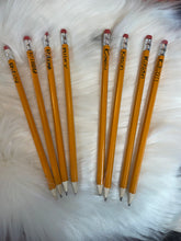 Load image into Gallery viewer, Personalized #2 Pencils-Pack of 4
