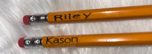 Load image into Gallery viewer, Personalized #2 Pencils-Pack of 4
